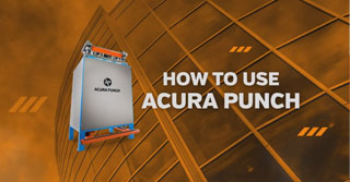 How to use the Acura Punch step by step